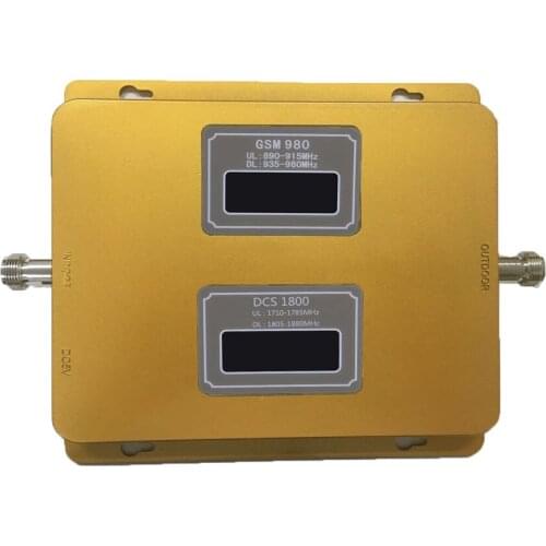 900 1800 signal amplifier GSM/DCS Dual Band repeater 4G LTE 1800MHz 900MHz Mobile Phone Repeater cell phone repeater Booster