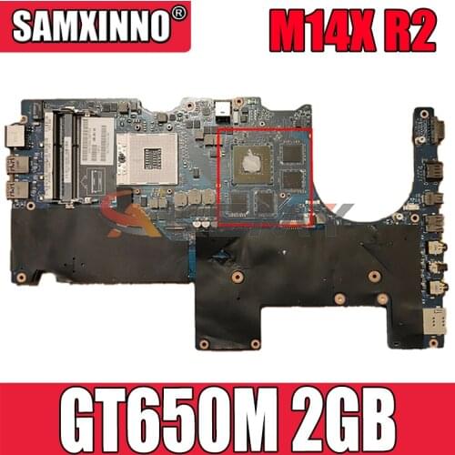 Akemy BRAND NEW LA-8381P For DELL Alienware M14X R2 Laptop Motherboard GT650M 2GB CN-0RH50G RH50G Mainboard 100%TESTED