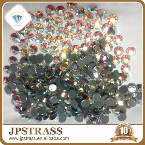Free shipping of size ss20 crystal ab 14400 pcs per pack 14 cutting motif rhinestones,flat back crystal hot-fix rhinestones