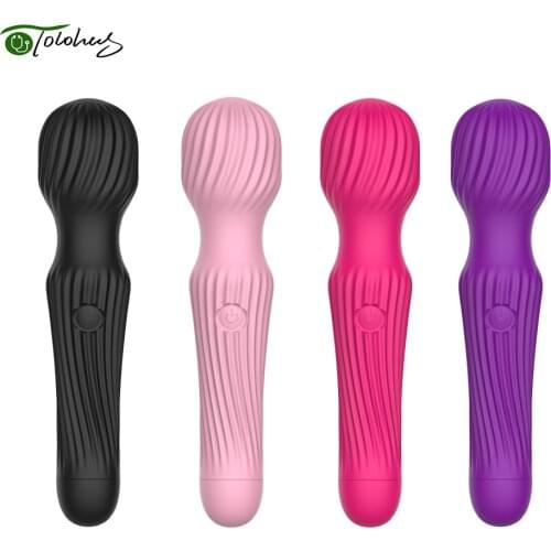 Wireless Dildos AV Vibrator Magic Wand for Women Clitoris Stimulator USB Rechargeable Massager Goods Sex Toys for Adults 18