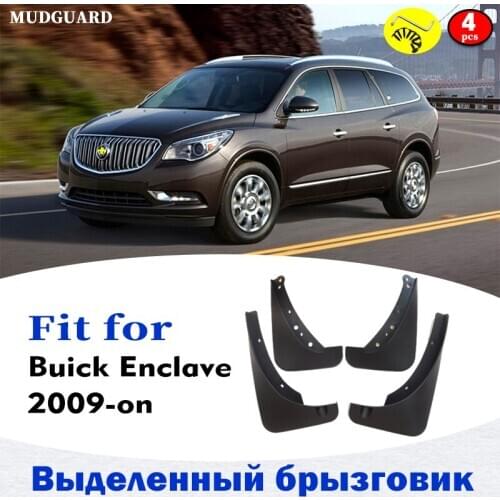 Mudflaps FOR Buick Enclave Mudguard Splash Mud Flap Guard Car Accessories Auto Stuline Mudguards Fender Front Rear 4pcs