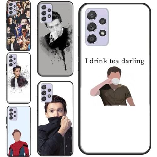 Tom Holland Case For Samsung Galaxy A12 A32 A52 A72 A31 A41 A51 A71 A21S A20e A20S A50 A70 Back Cover