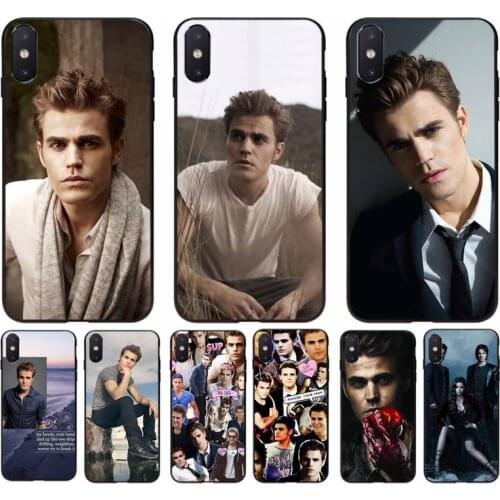 Yinuoda The Vampire Diaries Paul Wesley TPU Soft Phone Case for iphone 11 Pro Max X XS MAX 6 6s 7 8 plus 5 5S 5SE XR SE2020