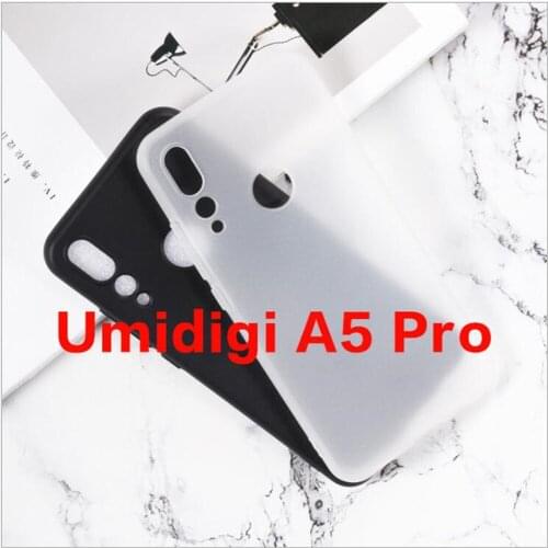 For Umidigi A5 Pro Case Anti-knock Soft TPU Case For Umidigi A5 Pro Anti Skid Silicone Protection Back Cover Capa