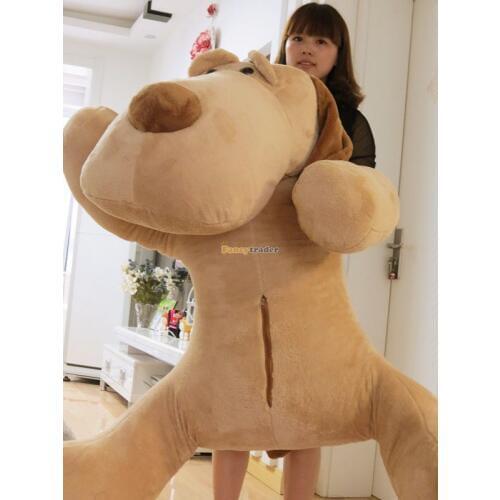 Fancytrader 55'' / 140cm Giant Stuffed Soft Plush Jumbo Huge Lying Animal Dog Toy, Free Shipping FT50823