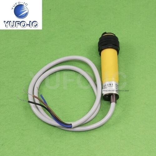 1PCS Photoelectric Sensor E18-D80NK Reflection Obstacle Avoidance Sensor Infrared Electrically Opened off 3-80CM Adjustable