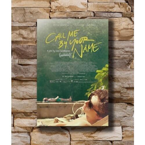 Art Poster New Call Me By Your Name Movie Luca Guadagnino Film Light Canvas Wall 14x21 20x30 24x36In N796