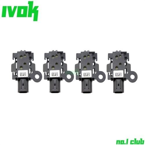 Set (4) PDC Parking Distance Control Aid Sensors For Lexus GS300 2006-2010 8934144150B2 89341-44150-B2 Premium Silver (1F2)