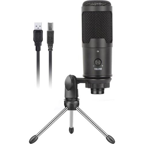 Computer USB Condenser Microphone Notebook Live K Song Game Voice Recording Desktop Microphone