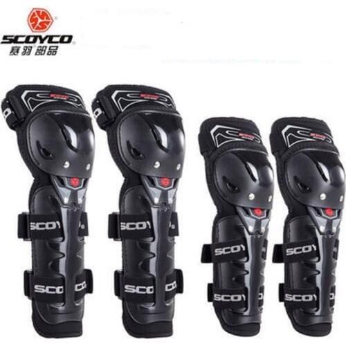 2018 New SCOYCO cross-country Motorcycle kneecaps Motorbike knee Kneepad Elbow Moto Locomotive mounted anti wrestling equipment
