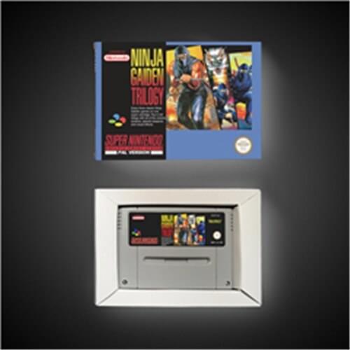 Ninja Gaiden Trilogy - EUR Version Action Game Card with Retail Box