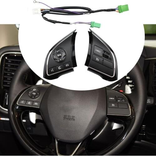 For Mitsubishi Outlander 2016 2018 2019 Xpander Cruise Control Switch Steering Wheel Control Switch Button Audio Volume Switch