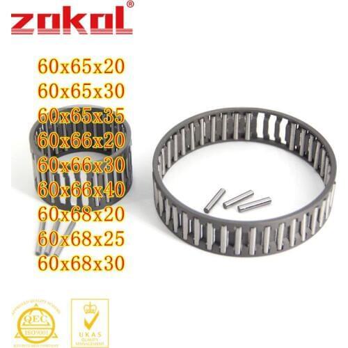 ZOKOL K606520/30/35 K6066/20/30/40 K606820/25/30 Radial needle roller and cage assembly bearing needle bearings