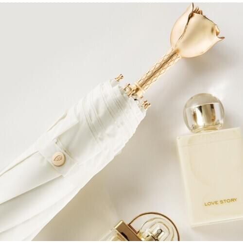 Luxury Windproof Umbrella High Quality Parasol Travel Mini Umbrella Ladies Folding Paraguas Plegable Mujer Rain Gear OO50YS