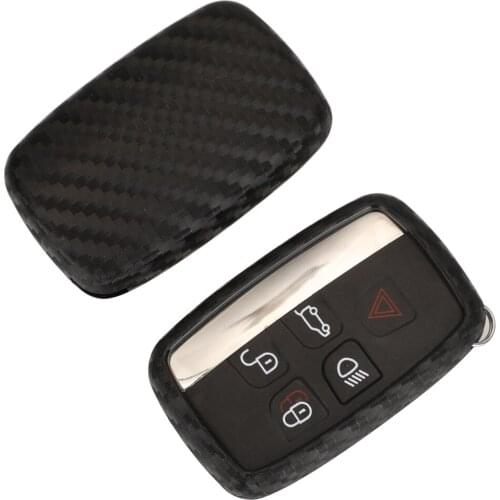 Kutery 5 Buttons Silicone Key Case For Land Rover Range Rover Sport Evoque Freelander 2 Jaguar XE XJ XJL XF C-X16 V12
