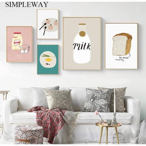 Настенные картины на кухню SIMPLEWAY China At AliExpress