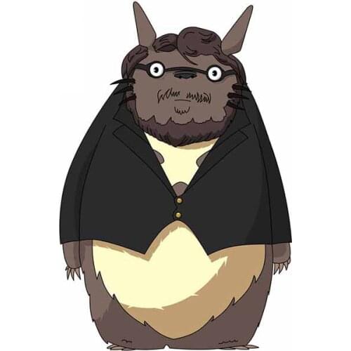 Personality My Neighbor Totoro Car Styling Stickers Car Accessory Decal Waterproof Scratch-proof Decoration Apply To Car Window