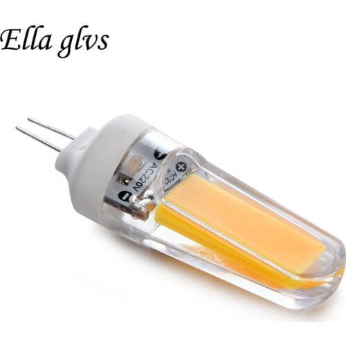 LED Bulb 10PCS/lot G4 G9 E14 Lamp Bulb 3W AC110/220V dimmable COB SMD LED Lighting Lights replace Halogen Spotlight Chandelier