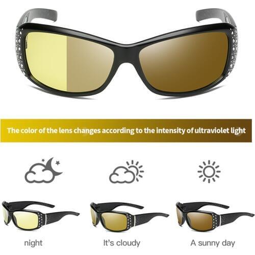 Vision Nocturna Women Men Night Vision Glasses Polarized Anti-Glare Lens Yellow Sunglasses Driving Night Vision Goggles For Car
