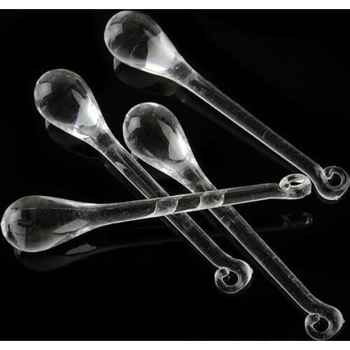 118pcs/Lot 14.5x81MM Fashion Clear Acrylic Raindrop Prism Pendant Transparent Water Drop Free Shipping