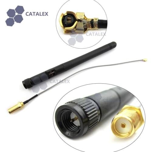 2.4G 3DBI Wifi-compatible Antenna + Extension Cable for ESP8266 Series Modules