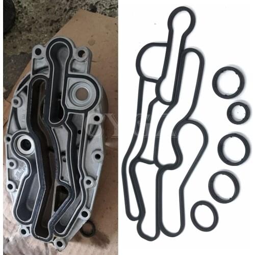 Enfriador de aceite de motor Junta sello para RANGE ROVER SPORT 3.0L, V6 4 LR4 LR061969 LR040738 LR013149 LR124259