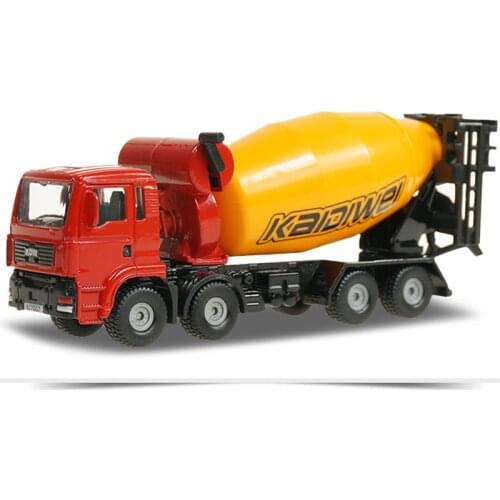 Cement Mixer Car Alloy Model Transport Truck Metal KDW Boy Toy Ornaments 1:72 Simulation Truck Model Toys Christmas Toys Gifts
