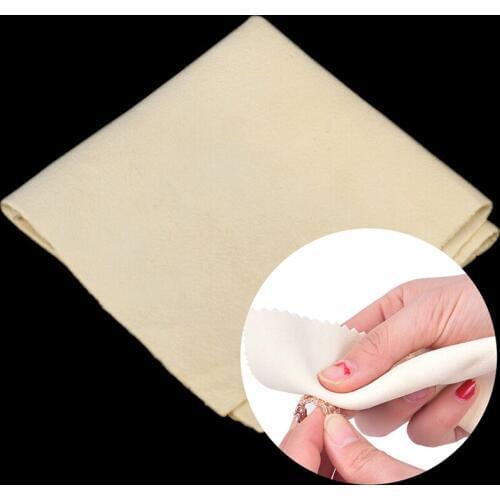 150x150mm Silver Polish Cloth Retail Jewelry Polishing Silver Burnishing Buffing Gold Clean Tool Jewelry Cleaner Rub