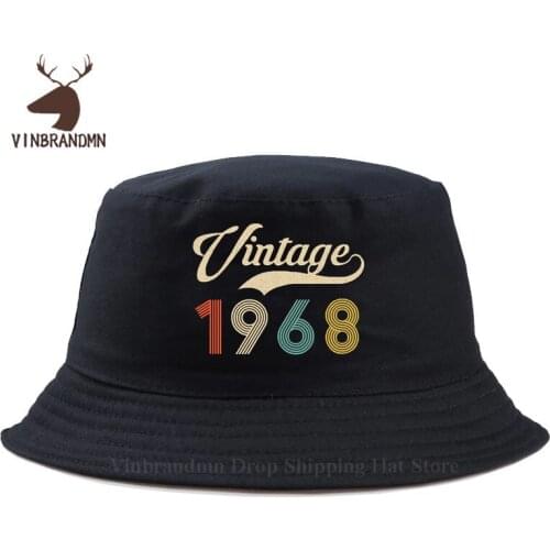 Summer Classical 1968 Birth Year casual hat Retro Vintage 1968 Fishing cap Father Wonderful birthday gift Idea sun Baseball caps