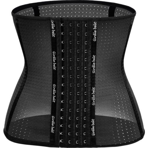 Thin Corset Body Shaper Waist Trainer Belt Women Breathable Shaperwear Bustiers Slimming Underbust Strap Tummy Waist Cincher