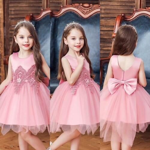Summer Tutu Dress For Girls Dresses Kids Clothes Wedding Events Flower Girl Dress Birthday Party Costumes Children Clothing