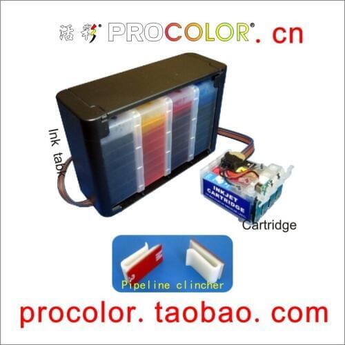 Newest 18 18XL Continuous Ink Supply System CISS Europe AREA for epson XP-422 XP422 XP 422 425 XP-425 XP425 don't waste paper