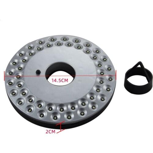 Portable Outdoor Camping Light Poles Tent Light 48 LED Lantern Beach Garden Patio Umbrella Light Battery Operated Flashlight