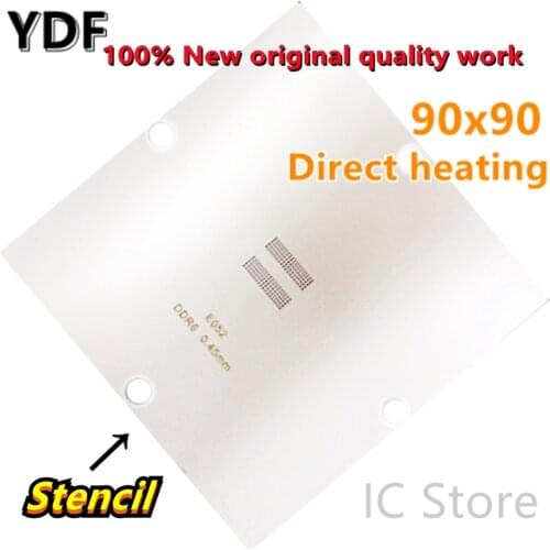 D9WCW D9WCR K4Z80325BC-HC12 GDDR6 DDR6 FBGA180 Direct heating 90*90 stencil