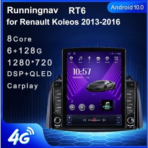 Runningnav For Renault Koleos 2013 2014 2015 2016 Tesla Type Android Car Radio Multimedia Video Player Navigation GPS