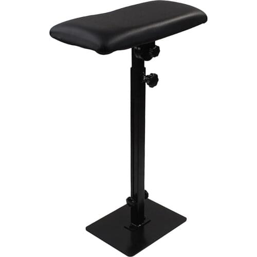 Heavy Duty Iron Tattoo Arm Leg Rest Full Armrest Tattoo Stand Salon Studio Chair Sponge Pad Tattoo Stand Adjustable