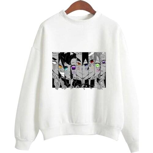 Japanese Funny Anime Demon Slayer Hoodies Lovely Mens Hoodie Sweatshirts Hoodies