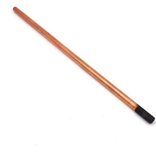 1 PC 8mm Copper Clad Graphite Carbon Rod Electrode 355mm