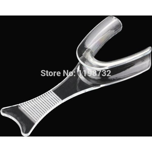 10 Pcs Dental Materials Intraoral Transparent Cheek Retractor For Side Teeth Whitening Mouth Opener Dentist Products