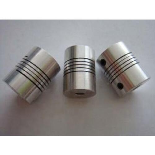 8x8mm Flexible Shaft Coupler 8mm to 8mm Motor Shaft Couplings Connector Diameter 25mm Length 30mm