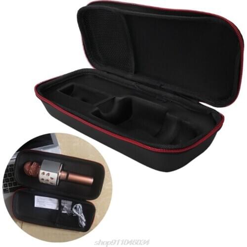 Microphone Storage Box Protective Bag Carrying Case Pouch Shockproof Travel Portable for ws858 N19 20 Dropshipping