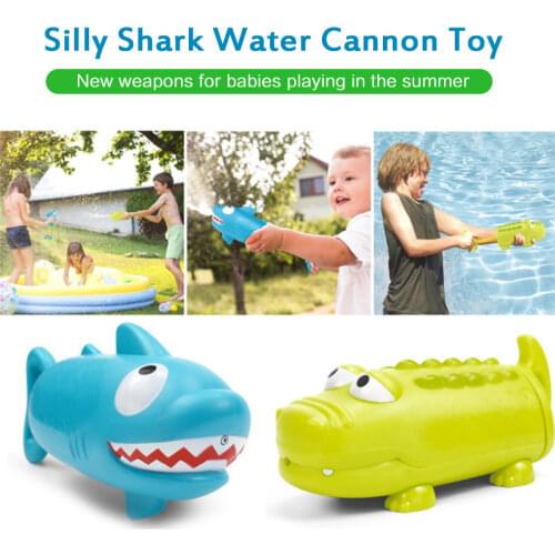 Childrens Water Gun Cute Funny Animals Jet Pull Type Swimming Pools Water Bath Toy Beach Bath Parent-Child Interact Gift