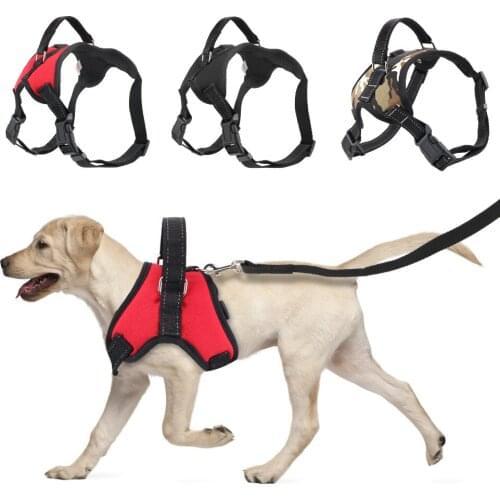 For Medium Large Dogs Walking Running Heavy Duty Dog Pet Harness Collar Vest Dog Harness Dogs Supplies Adjustable