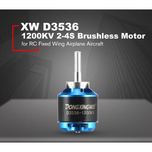DXW D3536 1200KV 2-4S Brushless Motor For RC FPV Fixed Wing Airplane Aircraft 2000mm 2M Skysurfer FPV Glider Plane Spare Parts