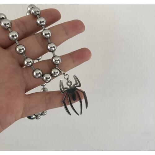 Exclusive harajuku style stainless steel butterfly choker beads colar women cute Punk Style necklace Collares Mujer