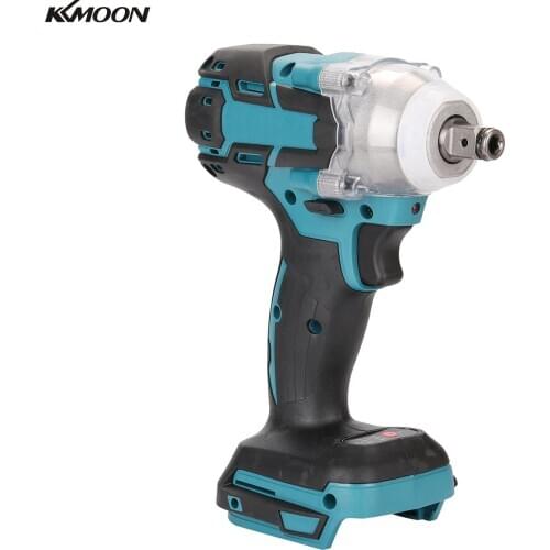 KKMOON Handheld Professional Cordless Electric Impact Wrench Screw Driver Brushless Motor High Torque 18V Electric Wrench