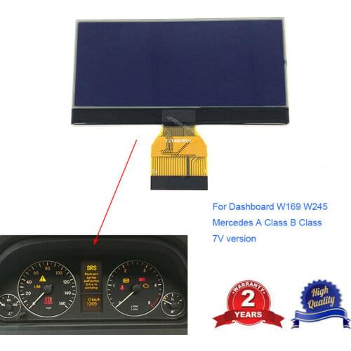 INSTRUMENT CLUSTER LCD DISPLAY FOR MERCEDES A B CLASS W169 W245 DASHBOARD 7V A1695400448