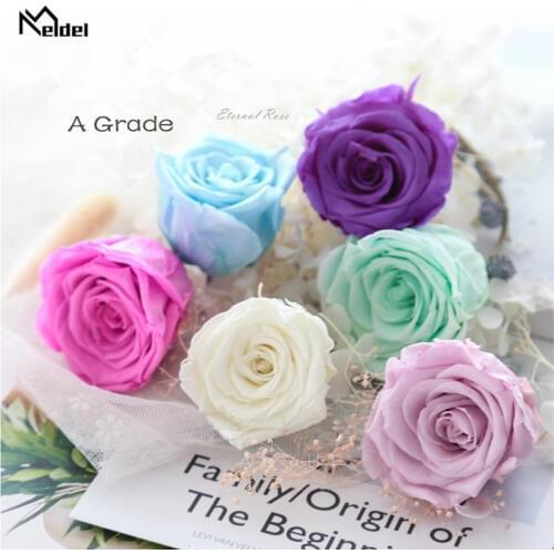 5-6cm A Grade Preserved Roses Heads,Beauty And The Beast Forever Rose,Rose Eternelle For Valentines Day Gift,Wedding Decoration