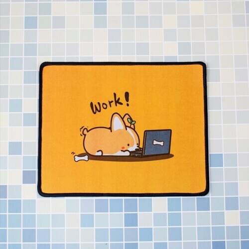 Cute Mouse Pad Kawaii Mouse Pad Writing Gaming Desk Mats for PC Computer Kerboard Deskpad Desktop Protection Pad 26x21cm