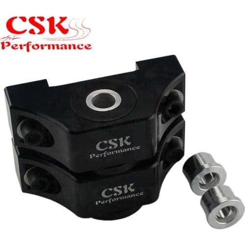 Fits For Honda Civic EG EK D16 B16 B18 B20 Engine Billet Motor Torque Mount Kit Black